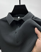 Lade das Bild in den Galerie-Viewer, Mesh Ice Silk Short Sleeve T-shirt Mens Clothing
