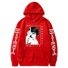 Load image into Gallery viewer, Hoodies  Japanese anime, death notes, creative new student casual hoodies
