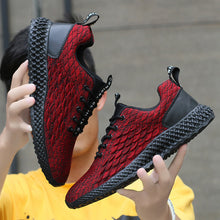 Load image into Gallery viewer, Mesh flying woven breathable shoes men
