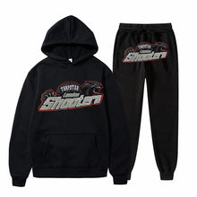 Load image into Gallery viewer, Men's Printed Loose Hooded Two-Piece Sweatshirt Set

