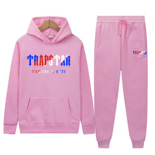 Load image into Gallery viewer, Graphic Print Hoodie and Pants Set Men Women Loose Tracksuit
