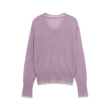 Load image into Gallery viewer, Color wiping effect knitted sweater for women's clothing
