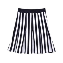 Load image into Gallery viewer, TRAF Woman 2 Pieces Tops + Skirts Sets New Fashion Knit Stripe Summer Women Suit Two Piece Set Womens Outfits
