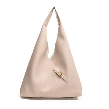 Load image into Gallery viewer, Solid color soft leather underarm bag
