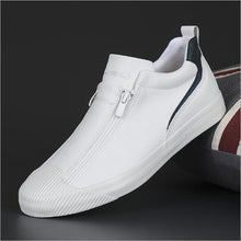 画像をギャラリービューアに読み込む, Double Zipper Casual Men Board Shoes
