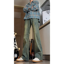 Load image into Gallery viewer, Slim Fit Straight Leg Tapered Jeans for Men
