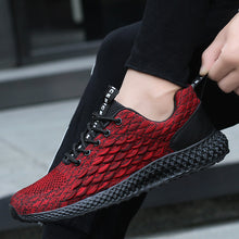 Load image into Gallery viewer, Mesh flying woven breathable shoes men

