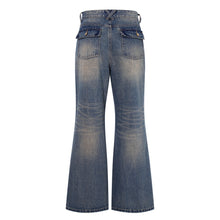 Load image into Gallery viewer, Retro micro flared jeans for women
