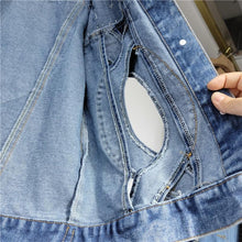Load image into Gallery viewer, Women Spring Casual Long Sleeve Jeans Jacket Coat

