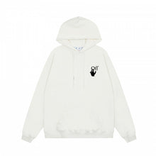 Load image into Gallery viewer, Blue Arrow Tape Hooded Sweatshirt Jacket for Men Women
