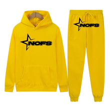 Load image into Gallery viewer, Y2K Goth Punk Rock Streetwear NOES Unisex Two-Piece Hoodie Set
