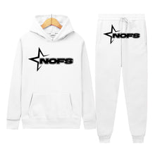 Load image into Gallery viewer, Y2K Goth Punk Rock Streetwear NOES Unisex Two-Piece Hoodie Set
