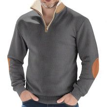 Load image into Gallery viewer, Half zip hoodie for men
