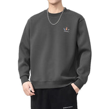 Load image into Gallery viewer, Style Heavyweight Crew Neck Printed Long Sleeve Sweatshirt for Men
