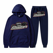 Load image into Gallery viewer, Men's Printed Loose Hooded Two-Piece Sweatshirt Set
