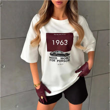 Load image into Gallery viewer, Round Neck Short Sleeve T-Shirt Top
