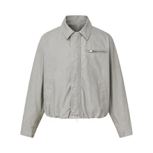 Load image into Gallery viewer, Simple Solid Color Short Jacket for Men, Casual Stylish Outerwear
