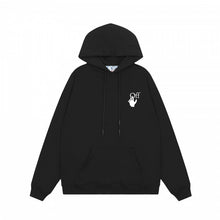 Load image into Gallery viewer, Blue Arrow Tape Hooded Sweatshirt Jacket for Men Women
