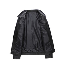 Lade das Bild in den Galerie-Viewer, Turn-down Collar Leather Jacket
