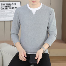 Load image into Gallery viewer, Round neck long sleeved T-shirt
