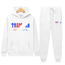 Load image into Gallery viewer, Graphic Print Hoodie and Pants Set Men Women Loose Tracksuit
