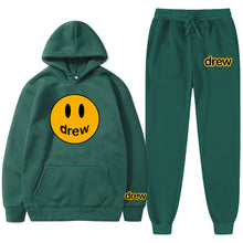 Load image into Gallery viewer, Style Unisex Long Sleeve Hooded Hoodie and Sweatpants Set
