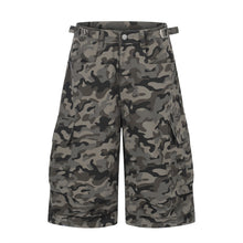 Load image into Gallery viewer, Camouflage workwear shorts
