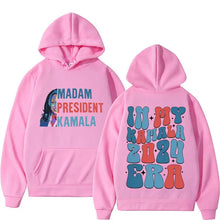 Load image into Gallery viewer, Madam President Kamala Harris Era  Hoodie Men Hoodies
