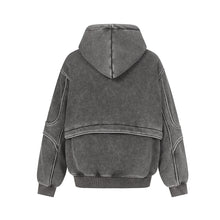 Load image into Gallery viewer, Washed hooded sweatshirt for men
