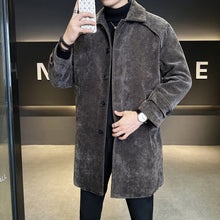 Load image into Gallery viewer, Long Chenille Cotton Wool Jacket
