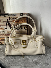 Load image into Gallery viewer, Vintage Distressed Padlock Bag Fashionable Handheld Crossbody Bag for Women

