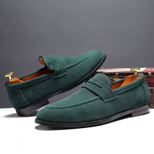 Load image into Gallery viewer, Nubuck Leather Men Casual Shoes
