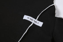 Load image into Gallery viewer, Off Shoulder Hollow Crew Neck T-shirt,
