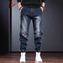 Load image into Gallery viewer, American-style Heavy New Patchwork Jeans
