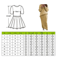 Load image into Gallery viewer, Women Winter Knitted Sweater Tops And Skirt Autumn Slim Crop Tops Women Sweater Skirts 2 Piece Sets
