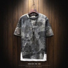 Load image into Gallery viewer, Brand Clothing spring Men design Tshirt short Sleeve Tactical Camouflage T-shirt  masculina tshirt Military broken T shirt
