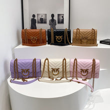 Load image into Gallery viewer, Elegant Fashion Versatile Shoulder Embroidered Small Square Bag
