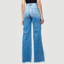 Load image into Gallery viewer, Flare Jeans Pants y2k Women Vintage Denim Ladies Jeans Women High Waist Fashion Stretch Pocket Trousers Wide Leg Jeans
