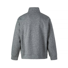 Load image into Gallery viewer, Loose Wool Blend Half-Button Stand Collar Hooded Sweatshirt Men
