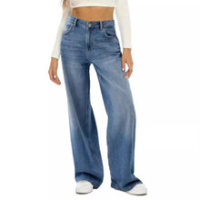 Load image into Gallery viewer, Loose wide leg jeans for women
