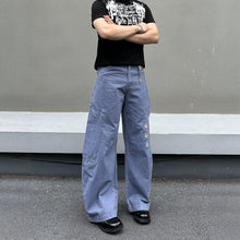 Load image into Gallery viewer, High Waist Men's Arc Fashion Patchwork Star  Jeans
