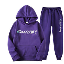 Load image into Gallery viewer, Men's Casual Hooded Sweatshirt Jogger Pants Set
