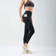 Load image into Gallery viewer, No awkward line yoga pants for women high waist hip lifting side fitness
