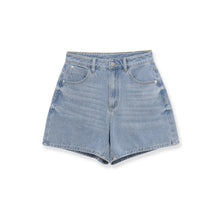 Load image into Gallery viewer, Retro Style High Waisted Loose Shorts

