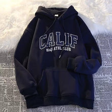 Load image into Gallery viewer, Oversized Hooded Sweatshirt for Men, Loose Fit Casual Outwear
