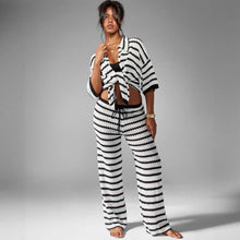 Load image into Gallery viewer, Casual Streetwear Women's Two-piece Set
