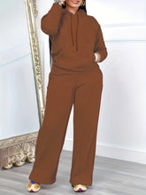 画像をギャラリービューアに読み込む, Plus-Size Casual Lightweight Long-Sleeve T-Shirt And Long Pants Set,
