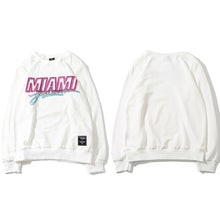 Load image into Gallery viewer, Pullover Sweatshirt Pink Letter Print Men Hip Hop Pullover Sweatshirt
