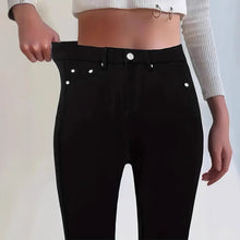 Load image into Gallery viewer, Military Green High Elastic Skinny Fit Long Jeans for Women
