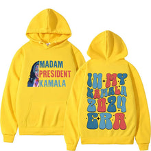 Load image into Gallery viewer, Madam President Kamala Harris Era  Hoodie Men Hoodies
